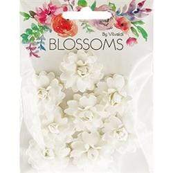 AussieSuperStore Art & Craft Essentials White Gregoria Flowers (in 6 colors) Gregoria Flowers | Artificial Craft Flower Party Decoration 9323823196462 BLOS17008